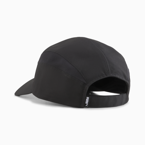 Quick Dry Training 4 Panel Cap, Puma Black, large-ZAF