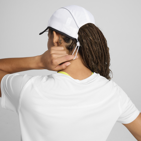 Gorra Runner, PUMA White, large-MEX