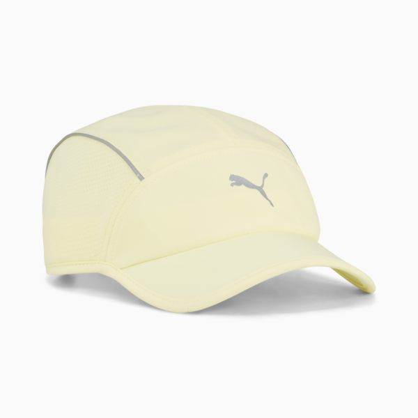 Runenr Short Visor 5 Panel Cap, Gold Moon, large-MEX