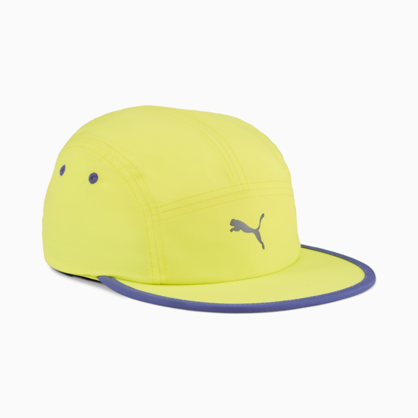 Essentials Running 5 Panel Cap, Lemon Sherbert, large-MEX