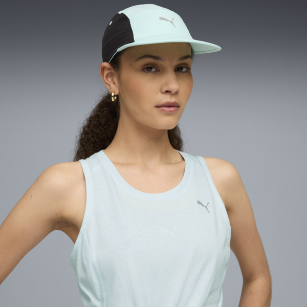 Essentials Running 5 Panel Cap, Mint Melt, large-ZAF