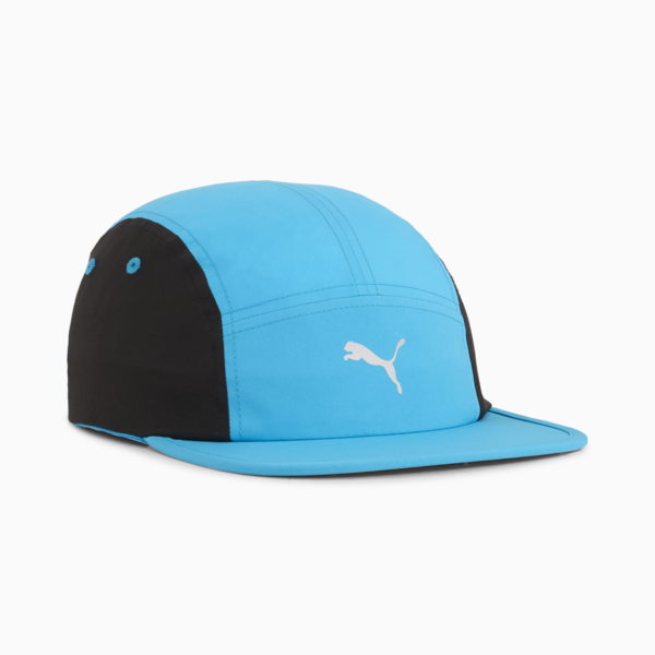 Essentials Running 5 Panel Cap, Speed Blue, large-ZAF