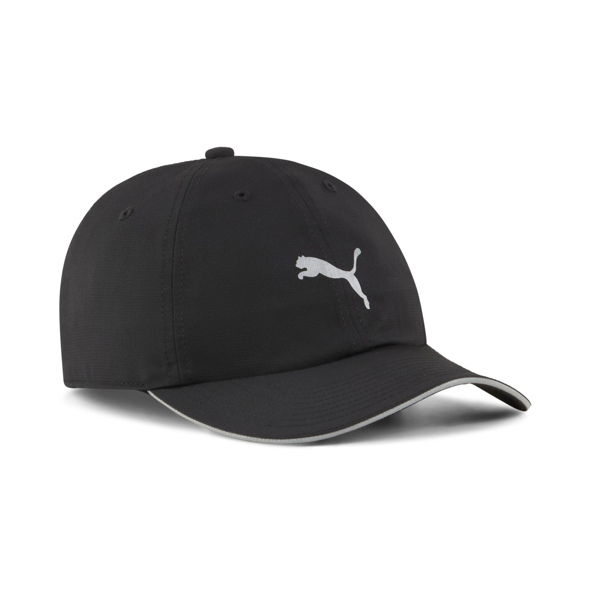 Puma Running III Baseballcap | Mit Logo Print | Black | Größe: S