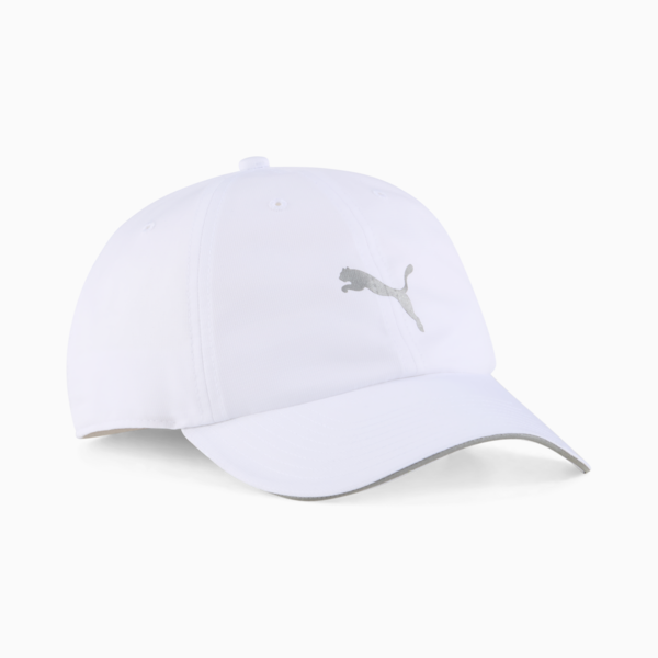 Running III Baseball Cap, PUMA White, large-ZAF