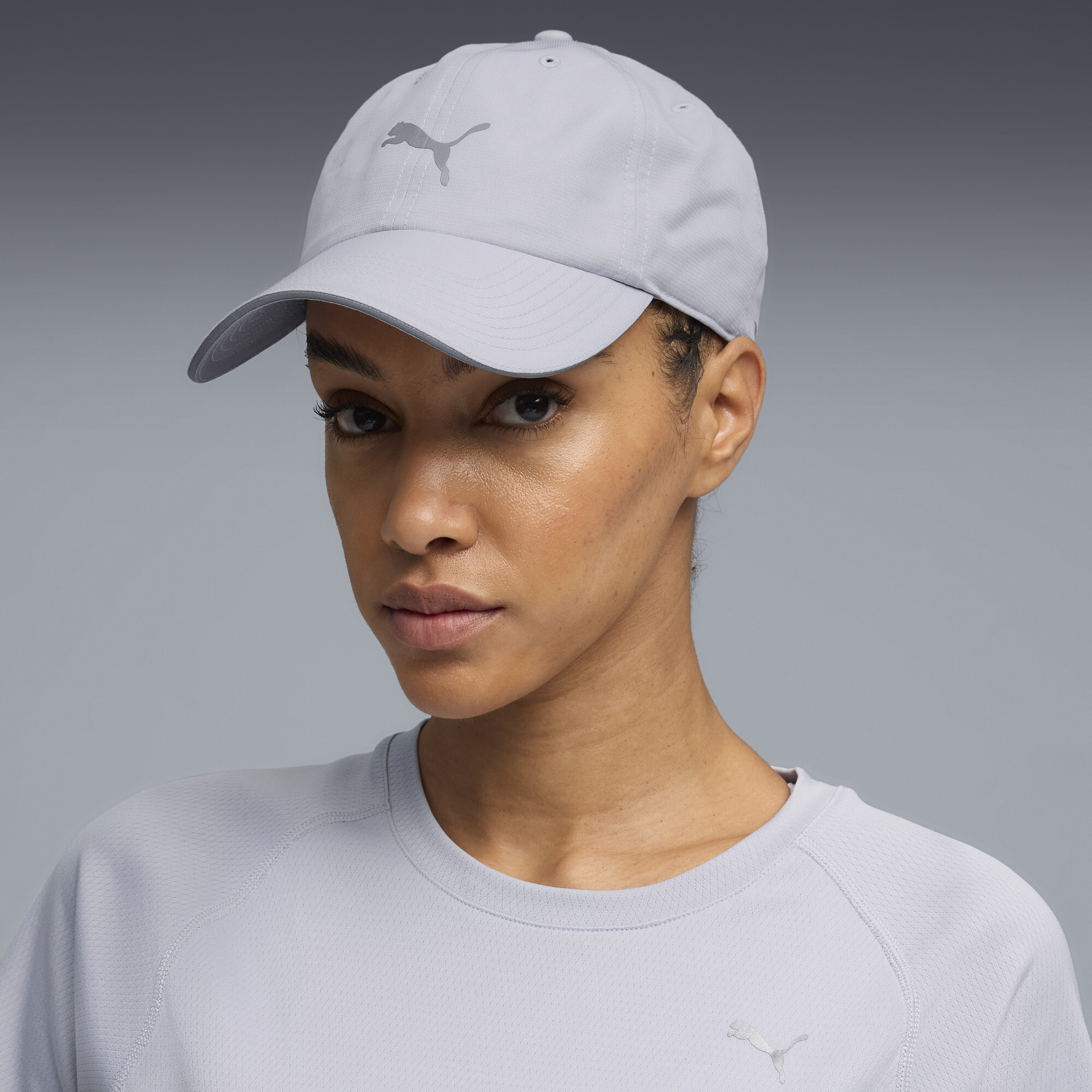 PUMA Running III baseballpet, Zilver thumbnail 4