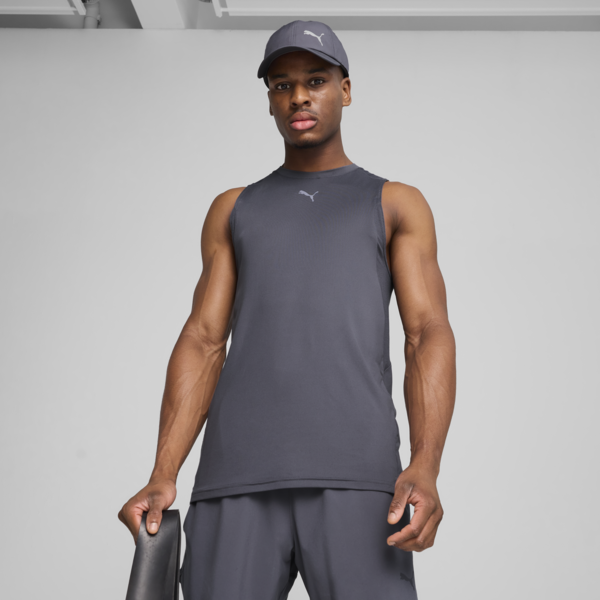 Poly Cotton Baseball Cap, Galactic Gray, large-MEX