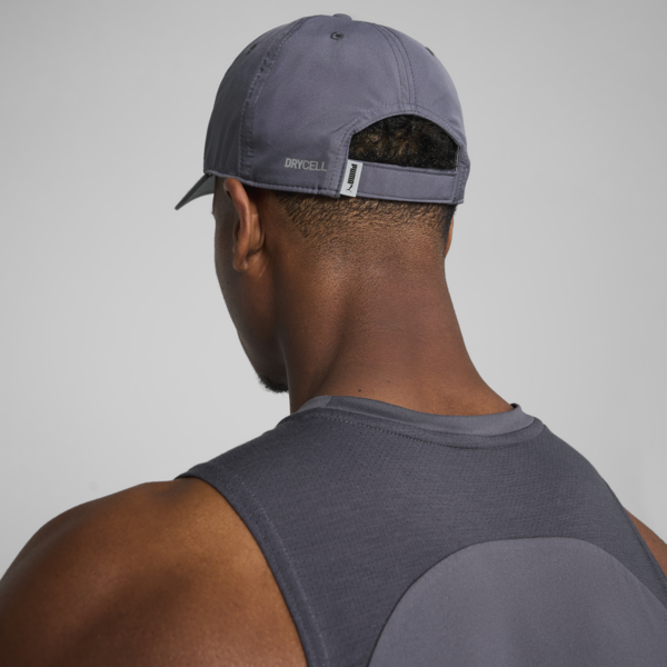 Poly Cotton Baseball Cap, Galactic Gray, large-MEX