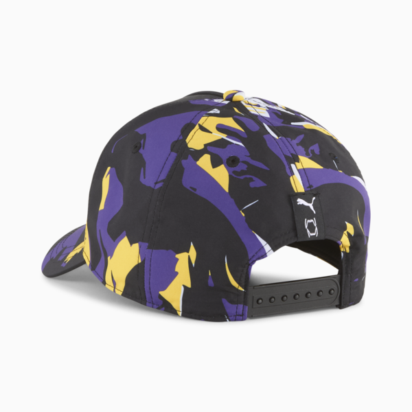 Gorra con visera semicurva Backetball, Team Violet, large-MEX