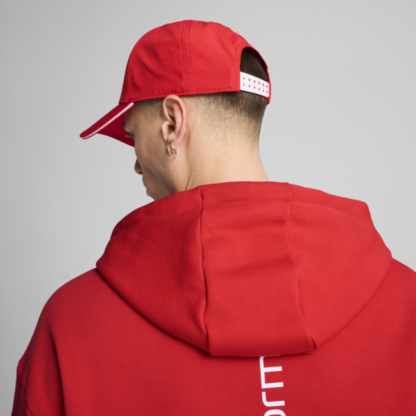 F1 Baseball Cap, Pop Red, large-MEX