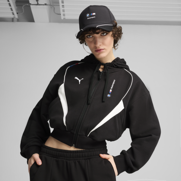 BMW M Motorsport Baseball Cap, PUMA Black, large-MEX
