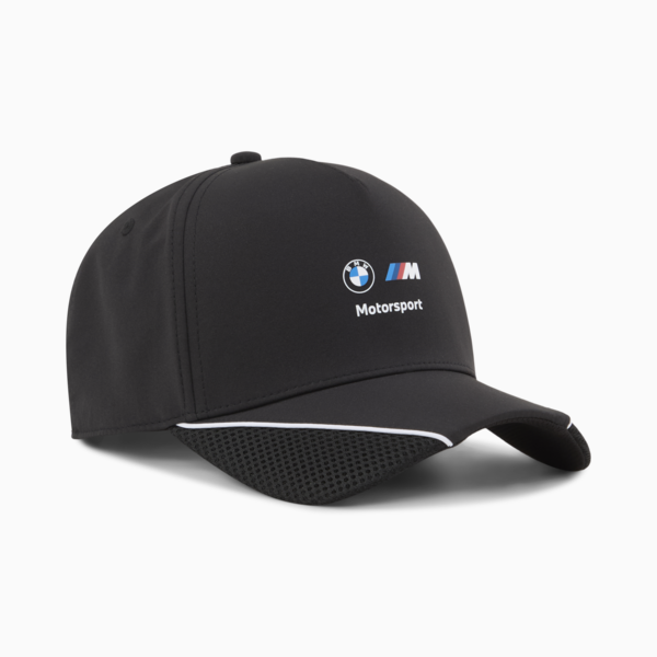 BMW M Motorsport Baseball Cap Youth, PUMA Black, large-MEX