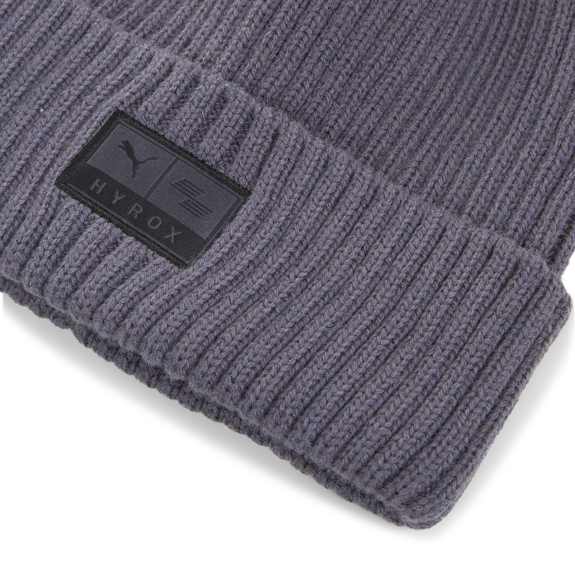 HYROX x PUMA beanie met rand, Grijs