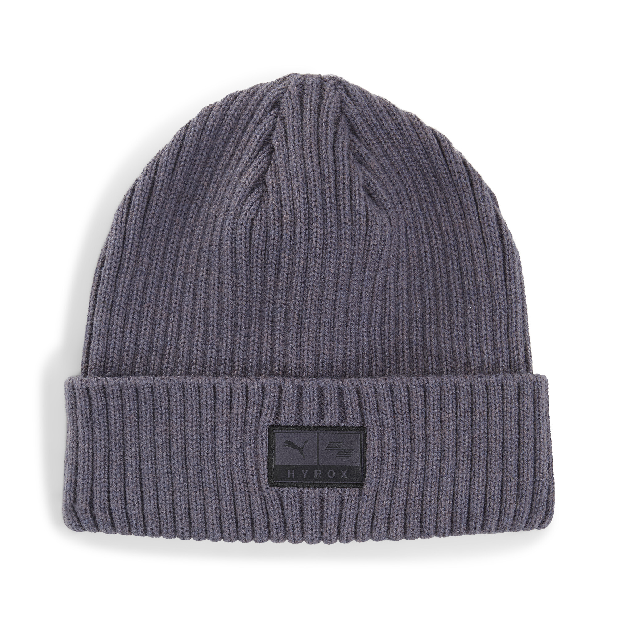 Puma x HYROX Beanie mit Umschlag | Mit Plain | Galactic Gray