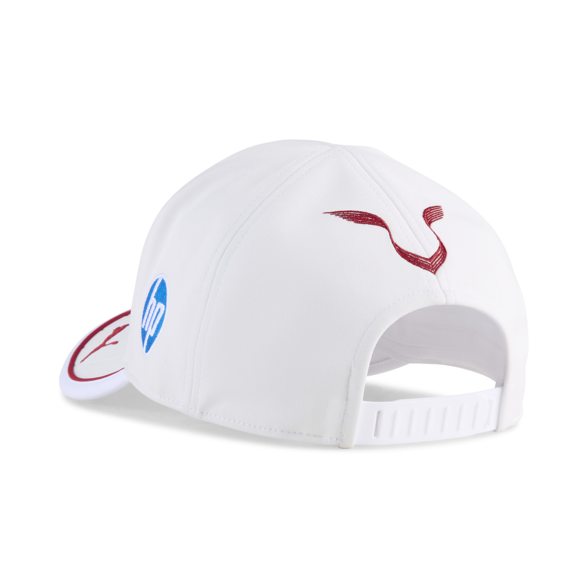 PUMA Scuderia Ferrari HP Hamilton baseballpet, Wit thumbnail 4