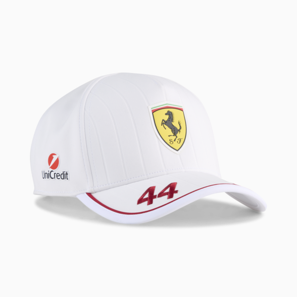 Scuderia Ferrari Hamilton Baseball Cap, PUMA White, large-MEX