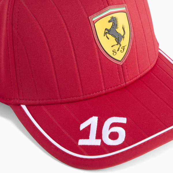 Gorra de béisbol Scuderia Ferrari Leclerc, Dark Cherry, large-MEX