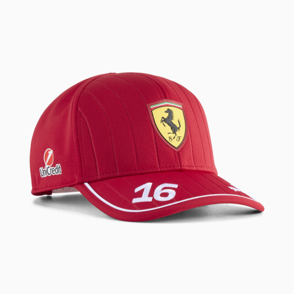 Gorra de béisbol Scuderia Ferrari Leclerc, Dark Cherry, large-MEX
