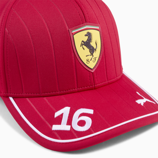Gorra niños Scuderia Ferrari Leclerc, Dark Cherry, large-MEX
