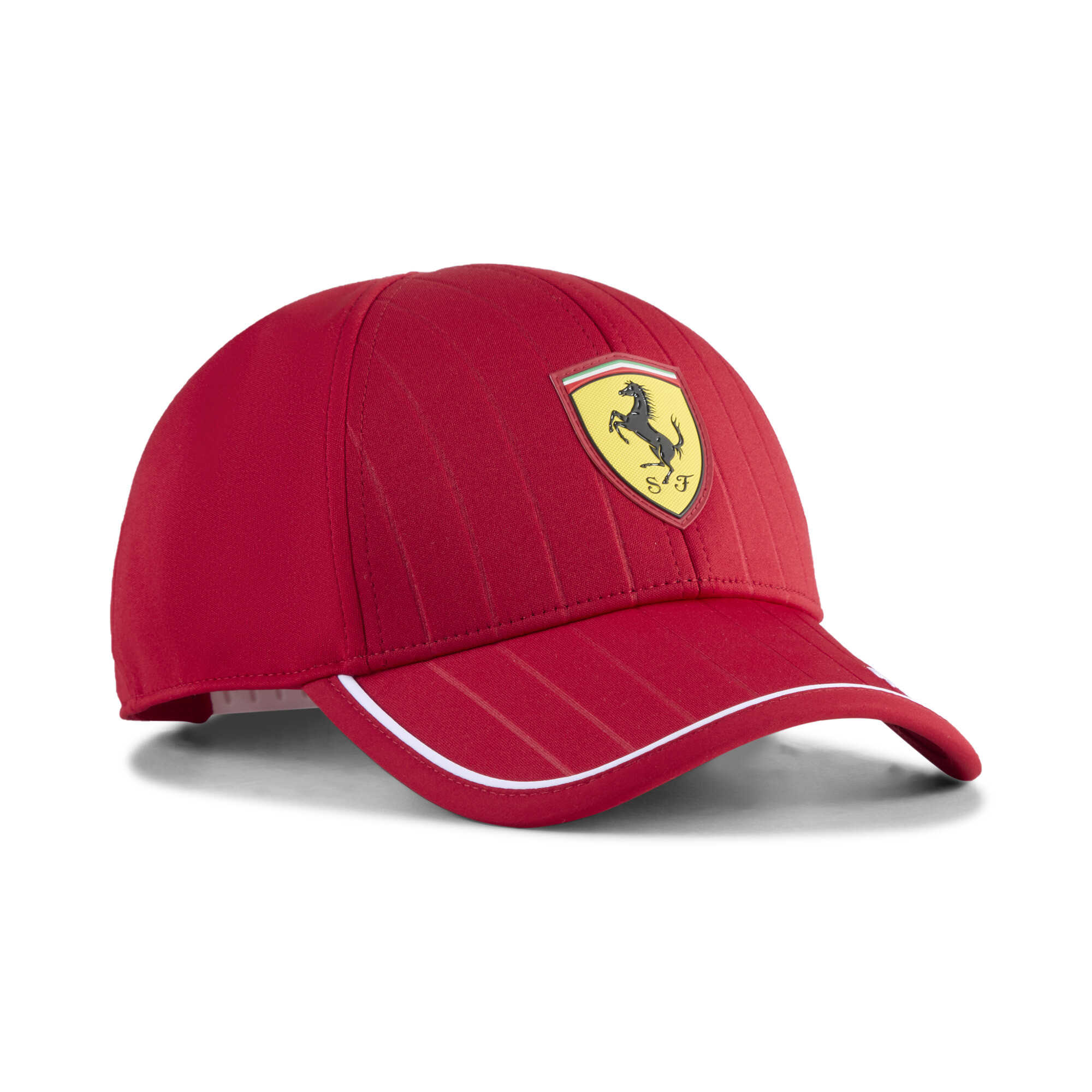 Puma Scuderia Ferrari 2025 Team Baseball-Cap | Mit Plain | Dark Cherry