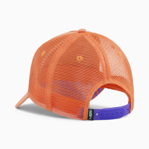Gorra con tejido de malla Neymar Jr., Orange Poppy-PUMA Black, large-MEX