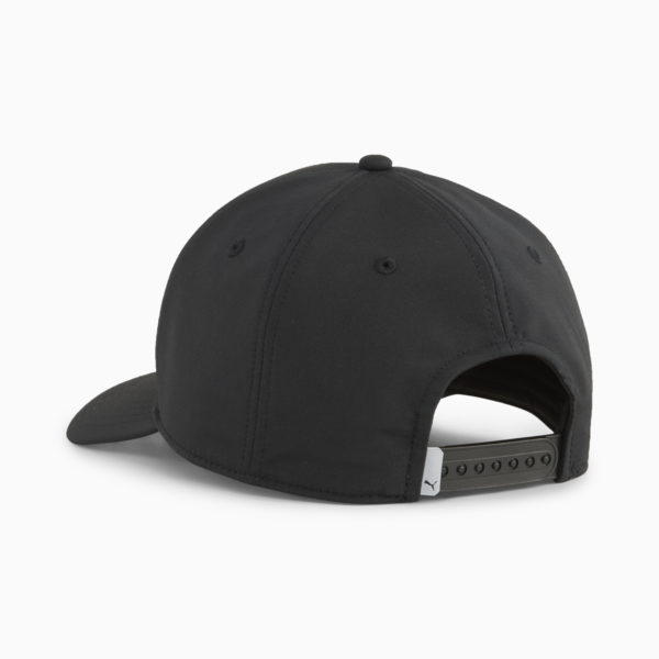 Heritage P Tech Golf Cap Men, PUMA Black-White Glow, large-MEX