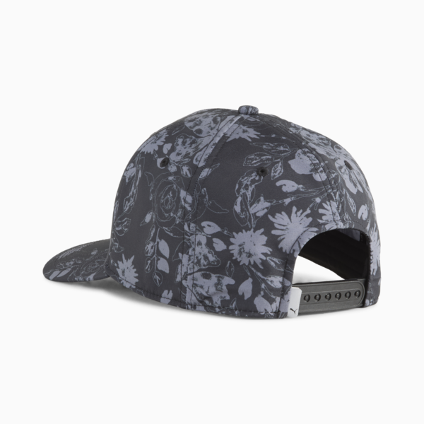 Roses Tech Golf Cap Men, PUMA Black, large-MEX
