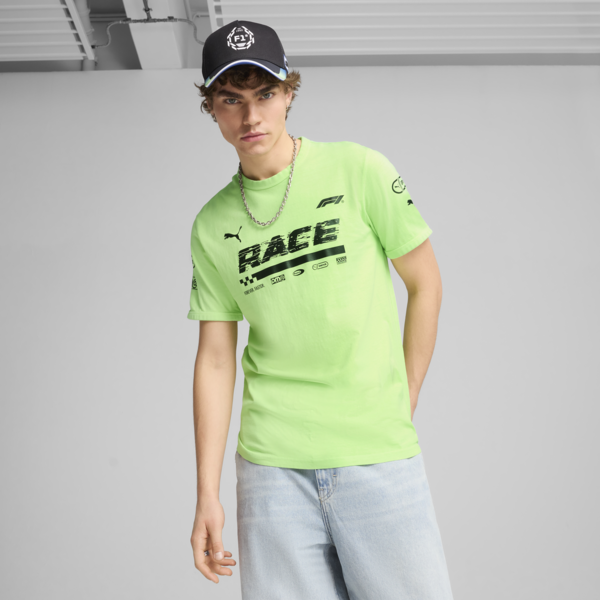 F1® Racing Trucker Cap, PUMA Black, large-ZAF