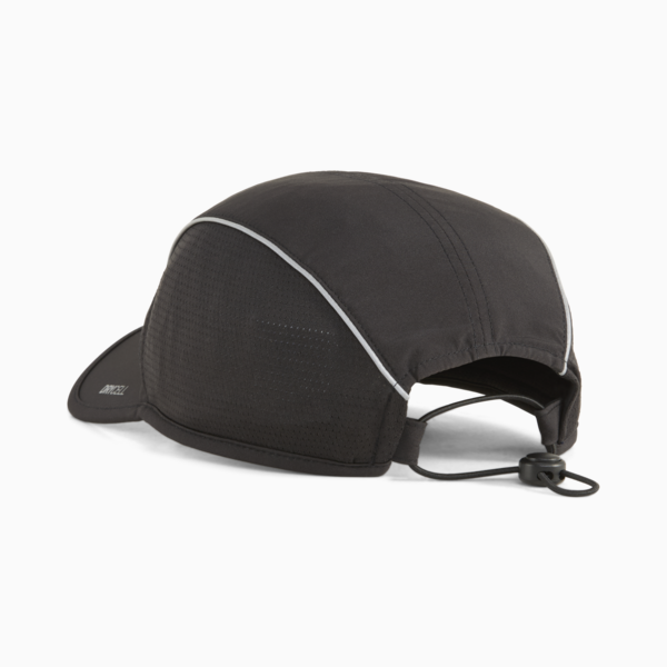 PUMA x HYROX Short Visor 5-Panel Cap, PUMA Black, large-ZAF