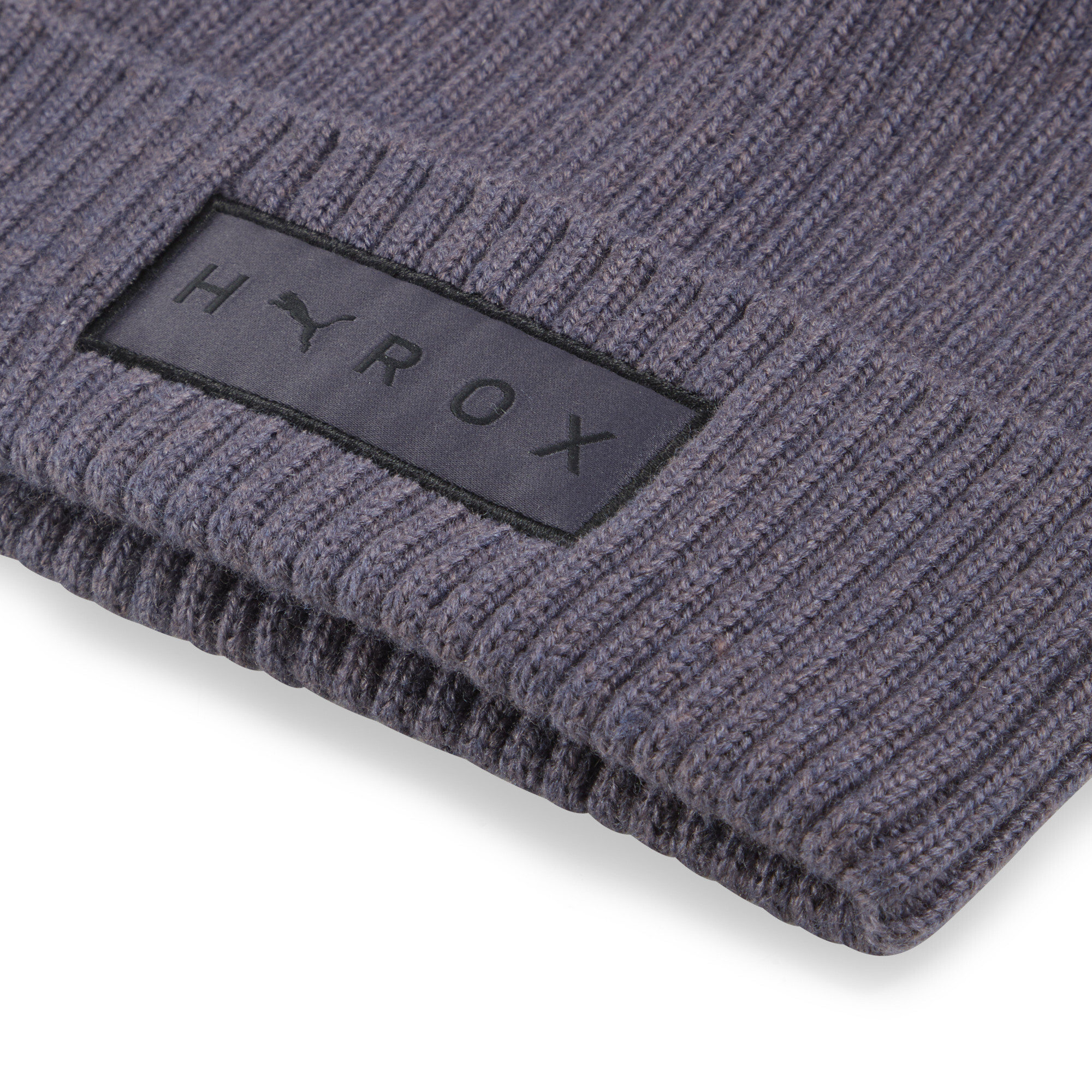 PUMA x HYROX beanie met boord voor Dames, Grijs