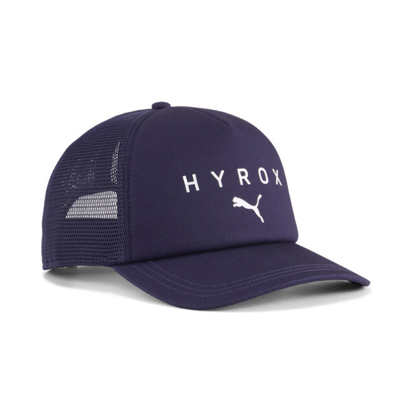 Gorra con tejido de malla PUMA x HYROX En Deep Plum