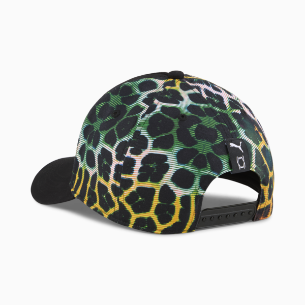 PUMA x LAMELO Alien Skin Baseball Cap, PUMA Black-Alien Skin, large-MEX