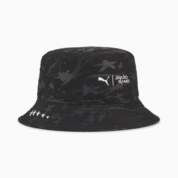 Bucket hat PUMA x SQUID GAME, PUMA Black, large-MEX