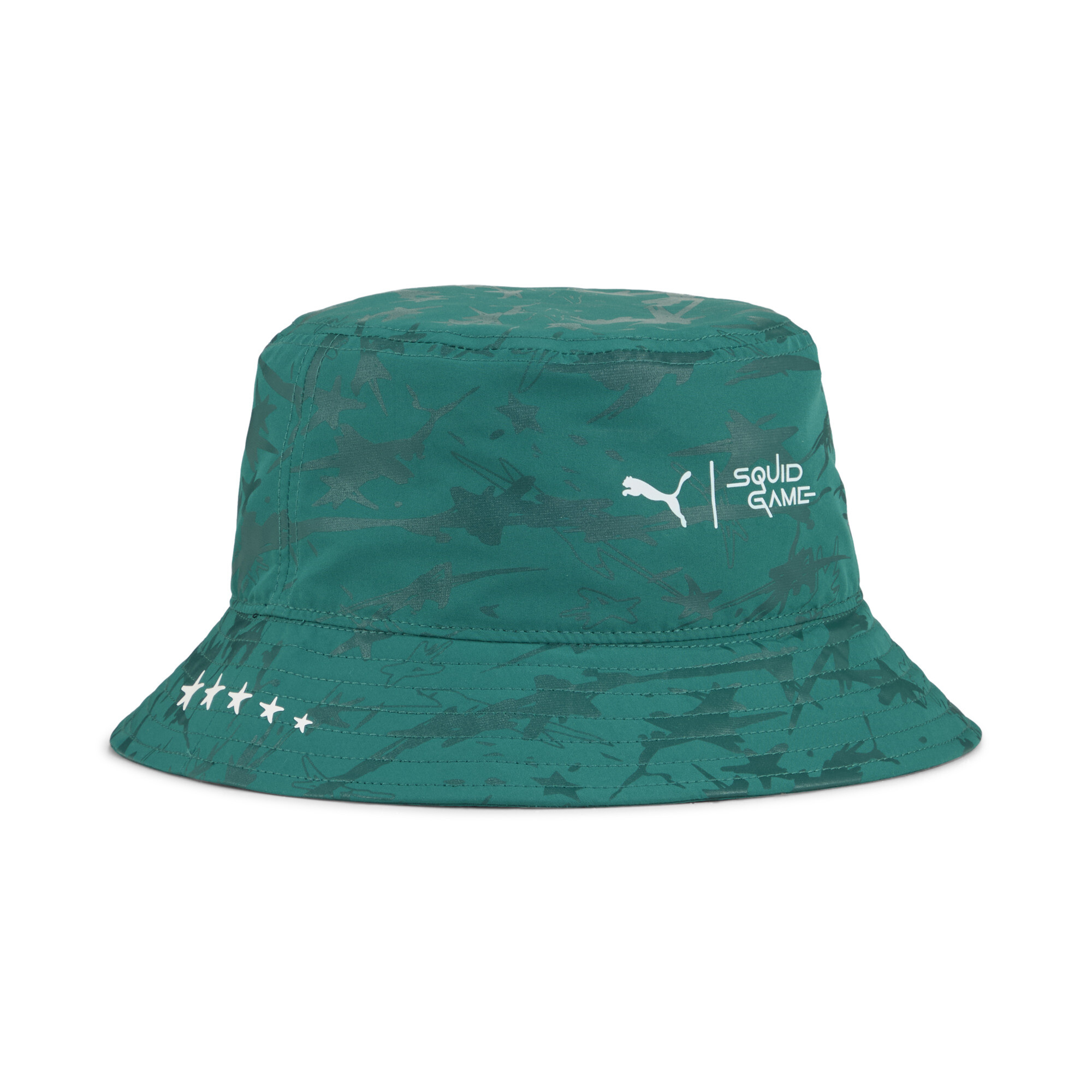Puma x SQUID GAME Anglerhut | Mit Print | Wild Green | Größe: S