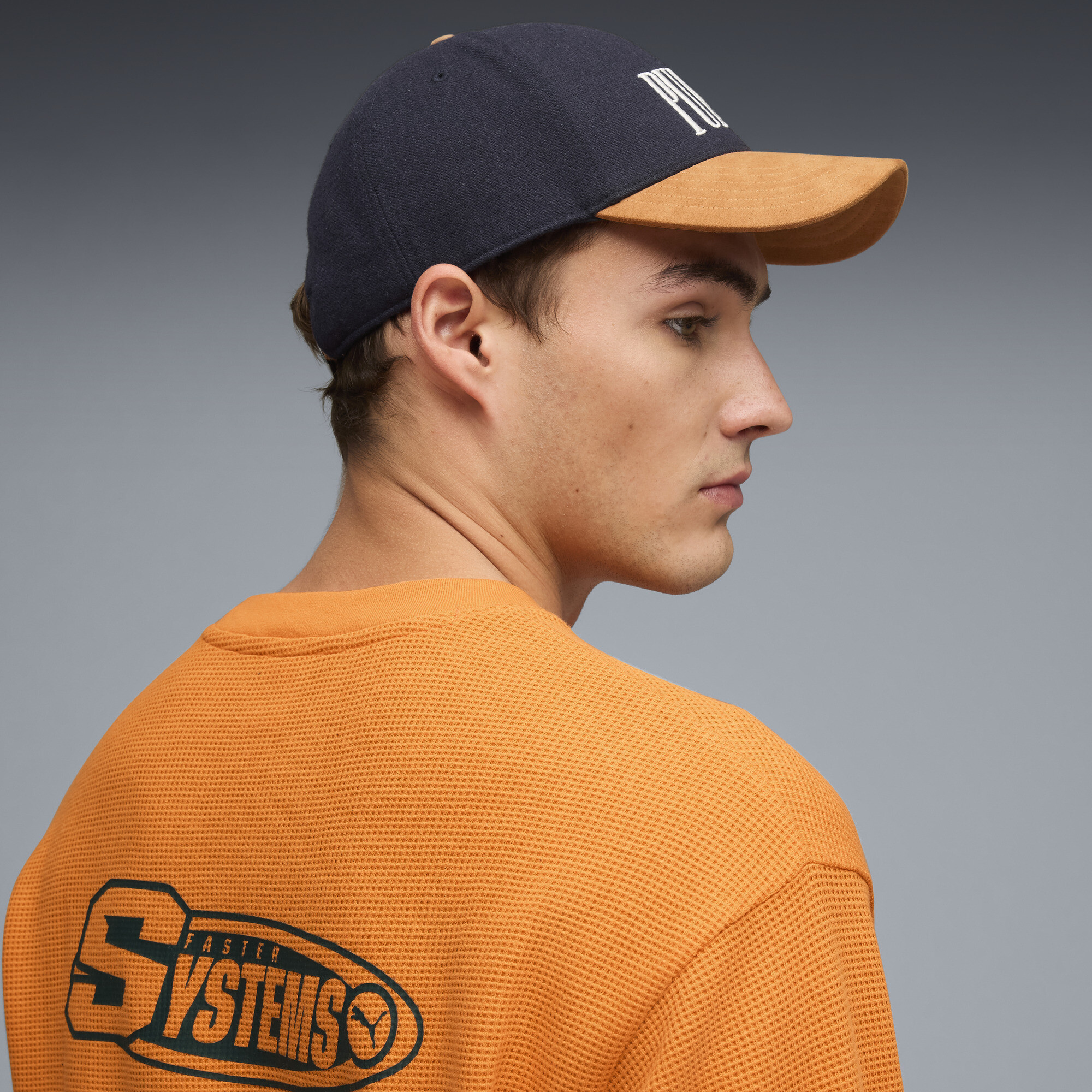 PUMA Varsity wollen baseballpet, Blauw thumbnail 4