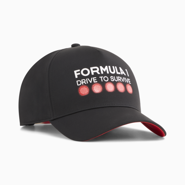 F1 x DTS x PUMA Baseball Cap Unisex, PUMA Black, large-MEX