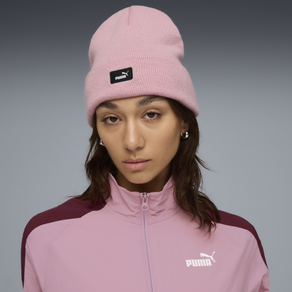 Essentials Mid Crown Beanie, Poised Pink, large-ZAF