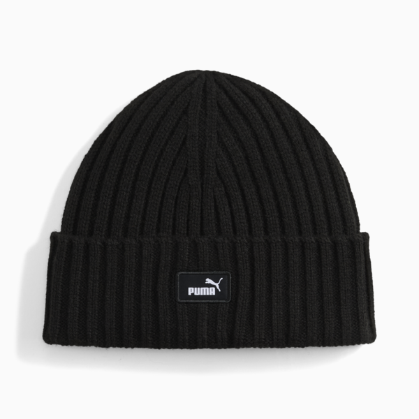 Essentials Fisherman Beanie, PUMA Black, large-ZAF