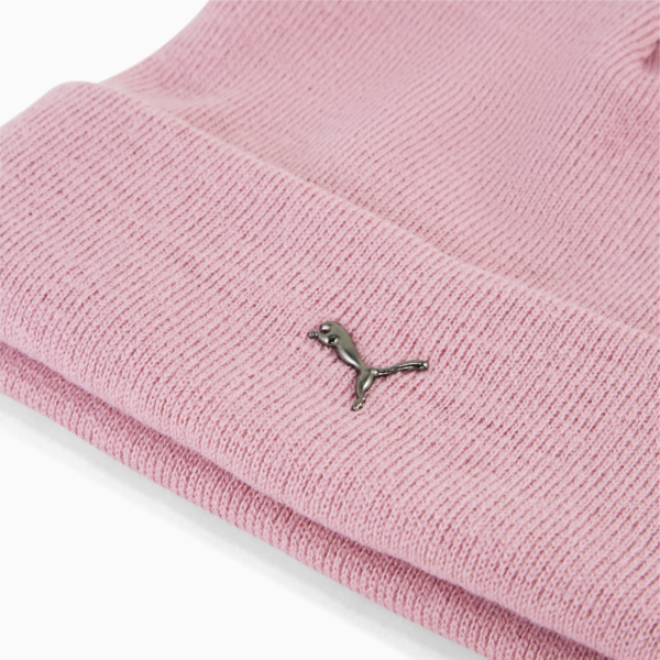 Metal PUMA CAT High Crown Beanie, Poised Pink, large-ZAF