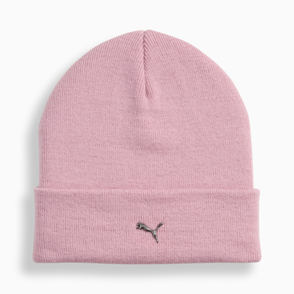 Metal PUMA CAT High Crown Beanie, Poised Pink, large-ZAF