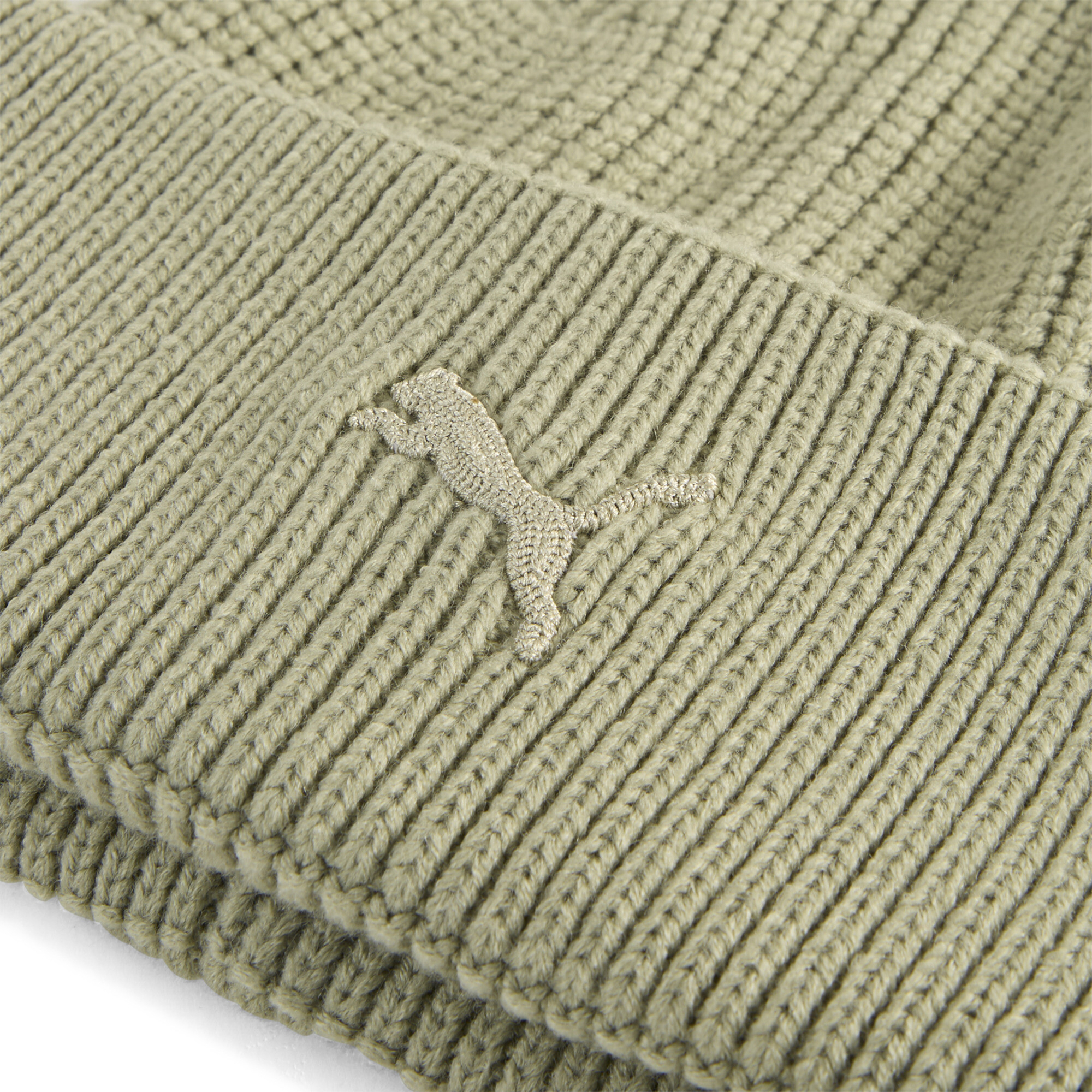 PUMA Wardrobe Essentials chunky beanie met middelhoge kruin thumbnail 2