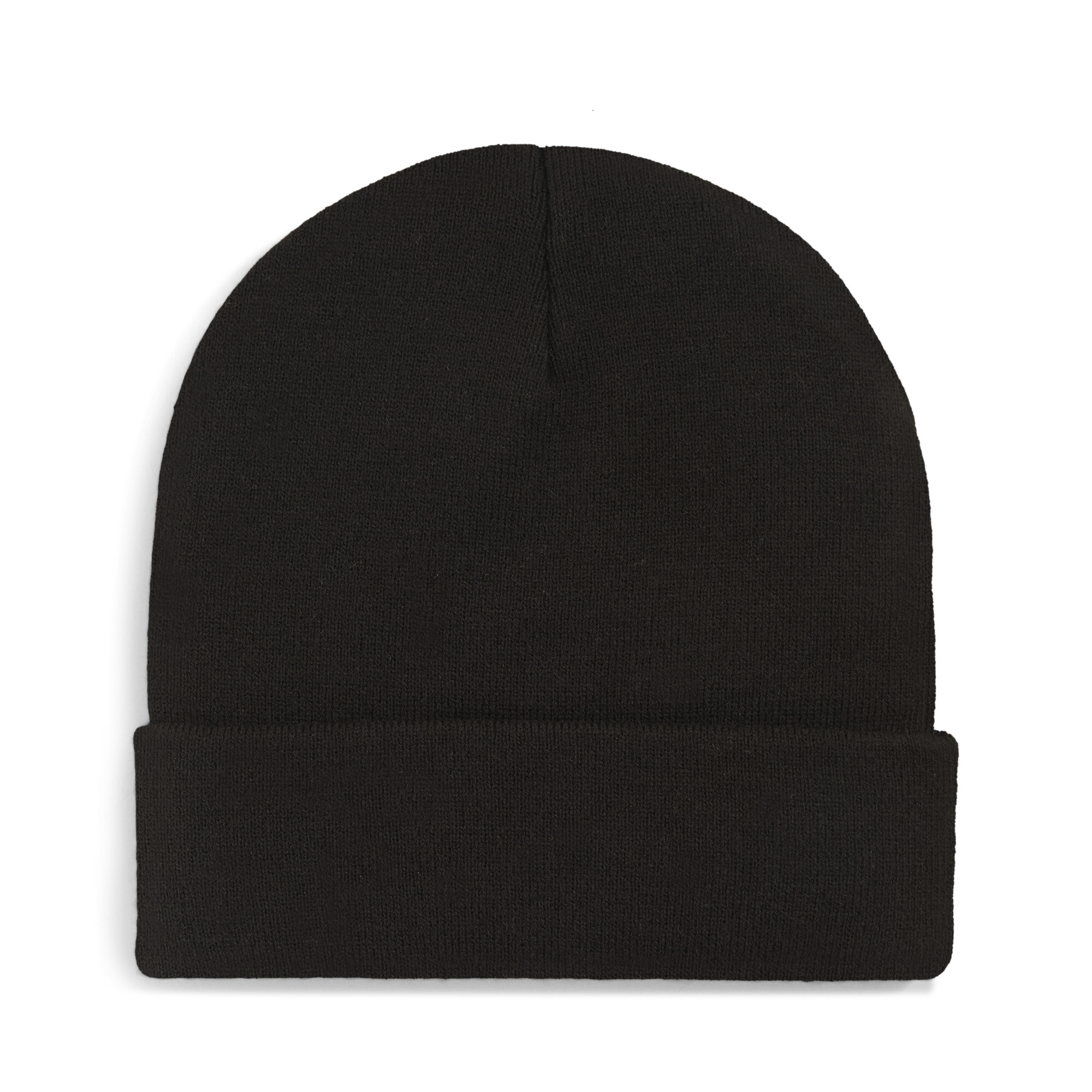 PUMA Wardrobe Essentials Beanie met hoge kruin, Zwart thumbnail 3