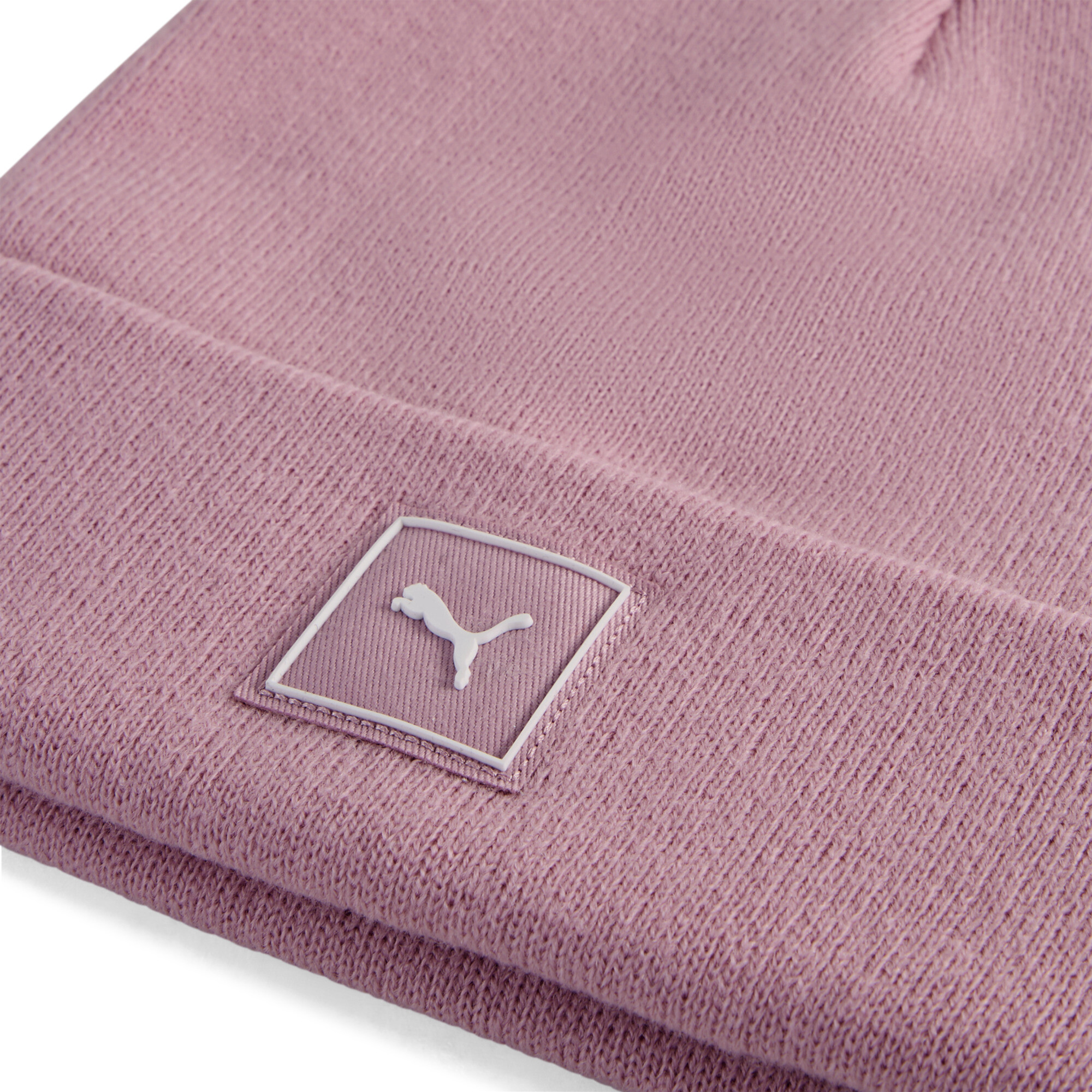 PUMA Wardrobe Essentials Beanie met hoge kruin, Roze thumbnail 2