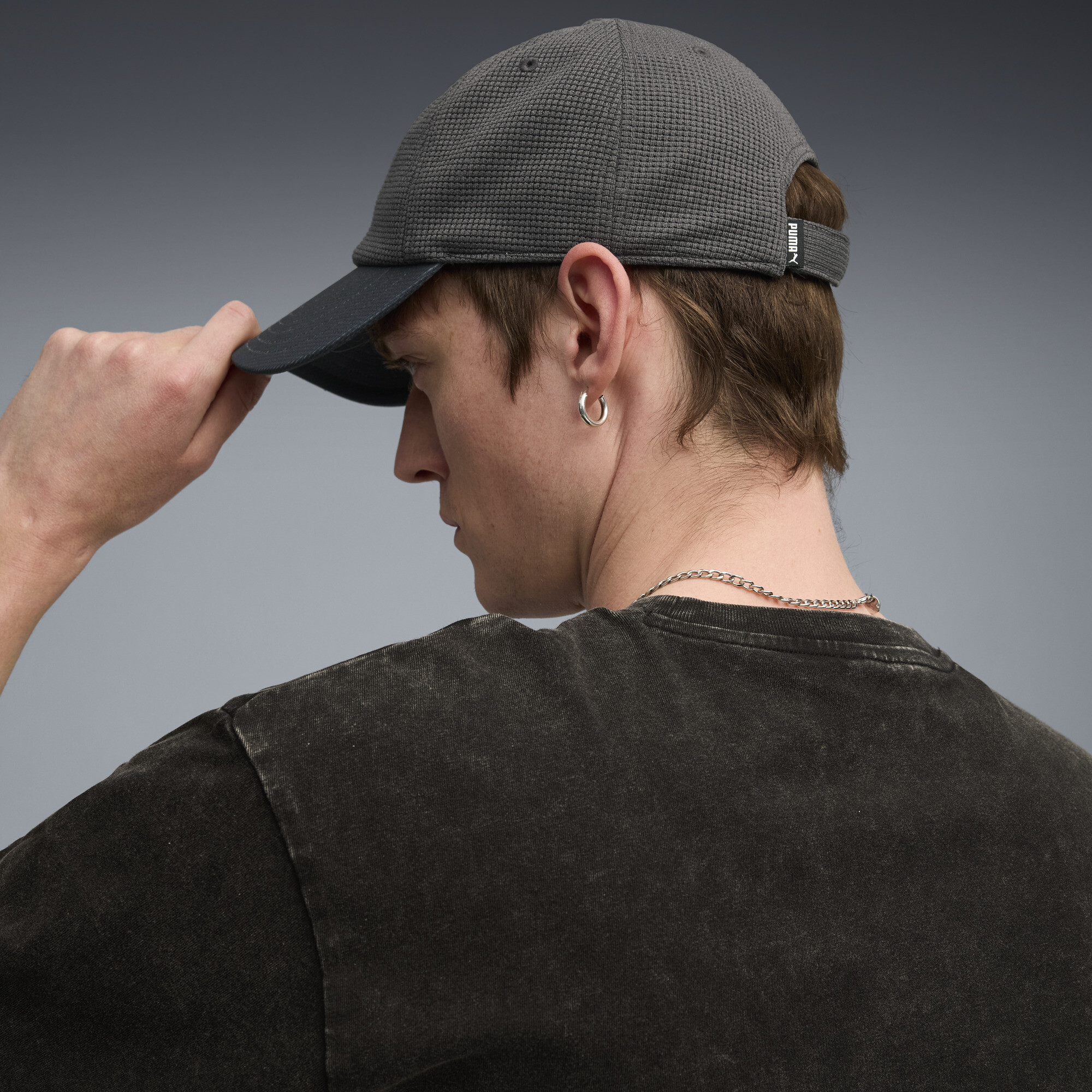 PUMA Essentials Elevated baseballpet, Grijs thumbnail 3