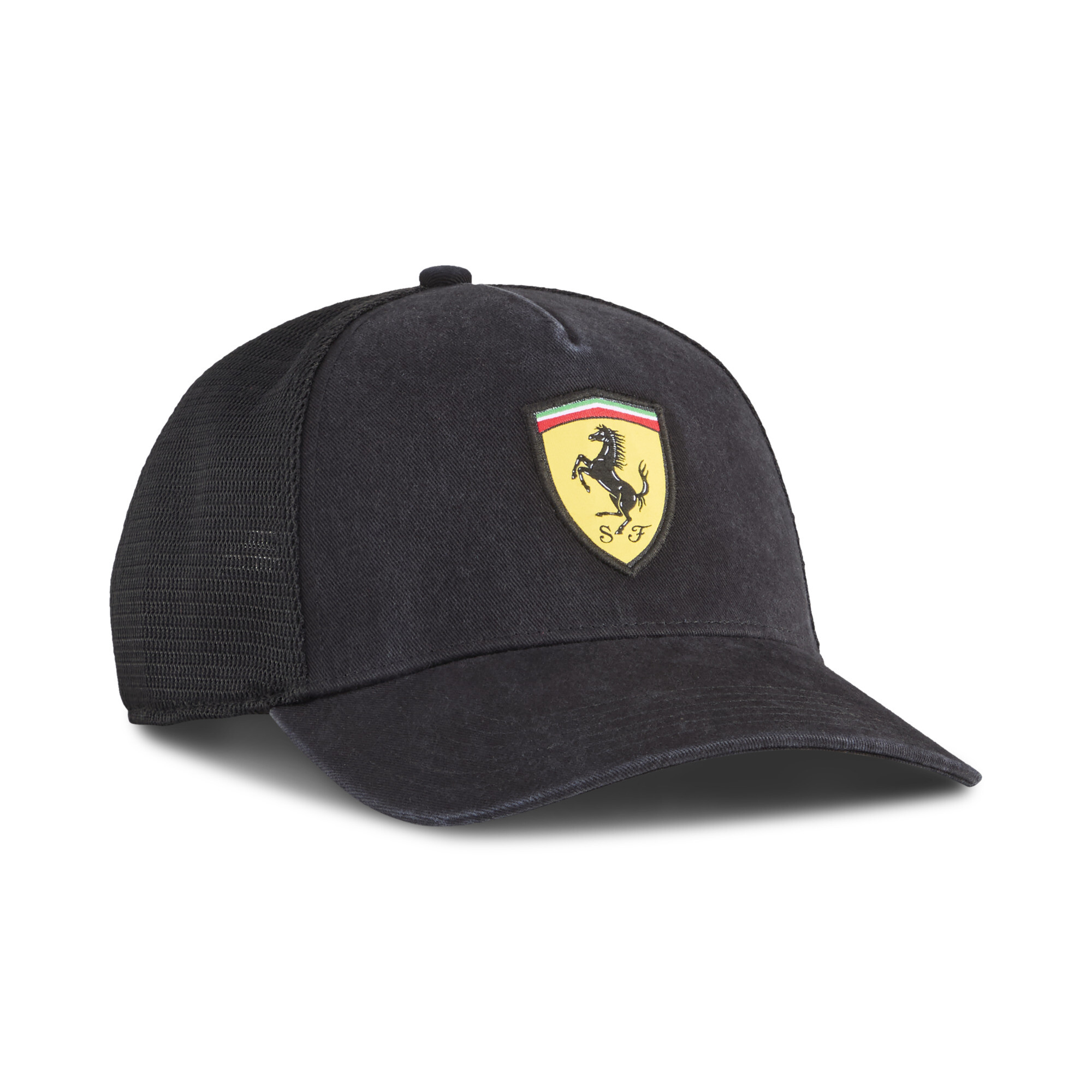 PUMA Men's F1 Ferrari Black Adjustable Trucker Hat