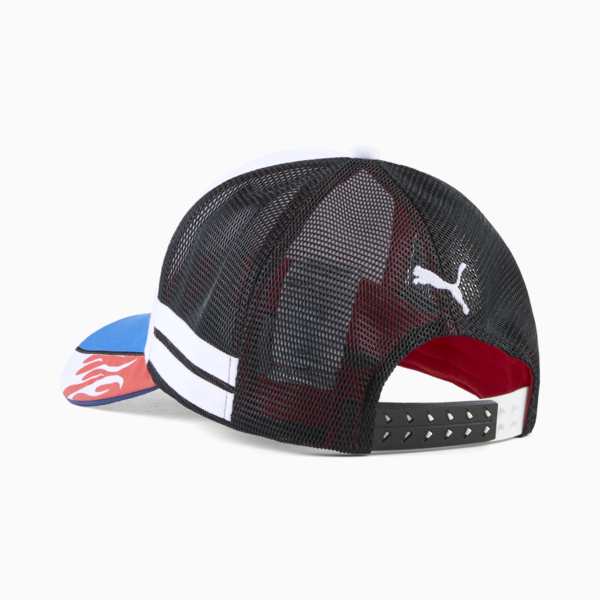 BMW M Motorsport Lifestyle Trucker Cap, PUMA White, large-MEX