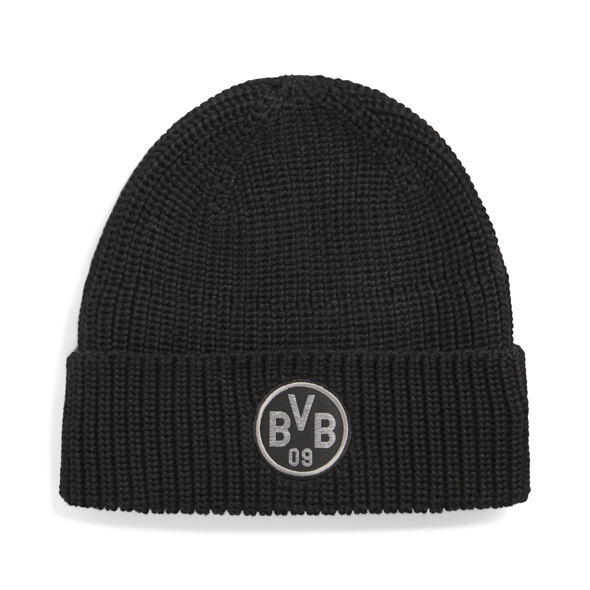 Puma Borussia Dortmund Essentials Beanie Hat Unisex In Black