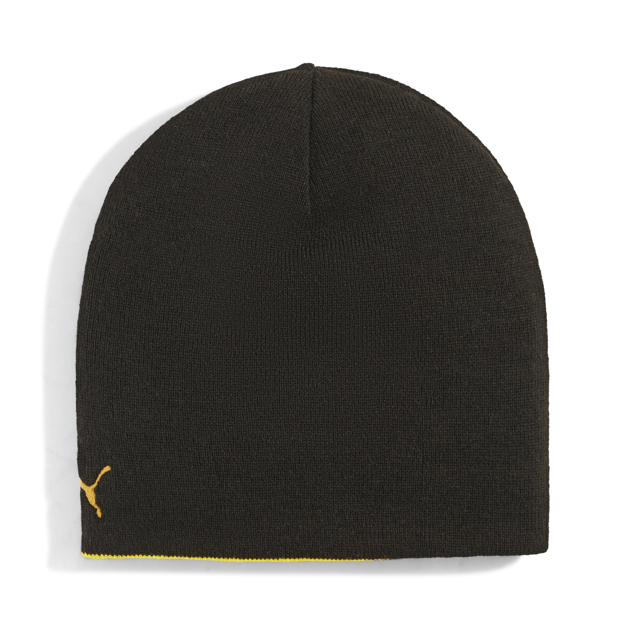 PUMA Borussia Dortmund omkeerbare beanie, Zwart/Geel thumbnail 3