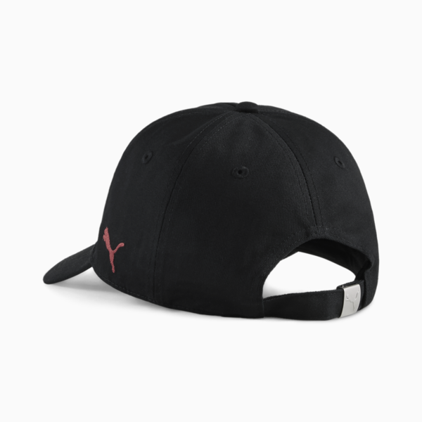AC Milan Essentials Cap Unisex, PUMA Black-For All Time Red, large-MEX