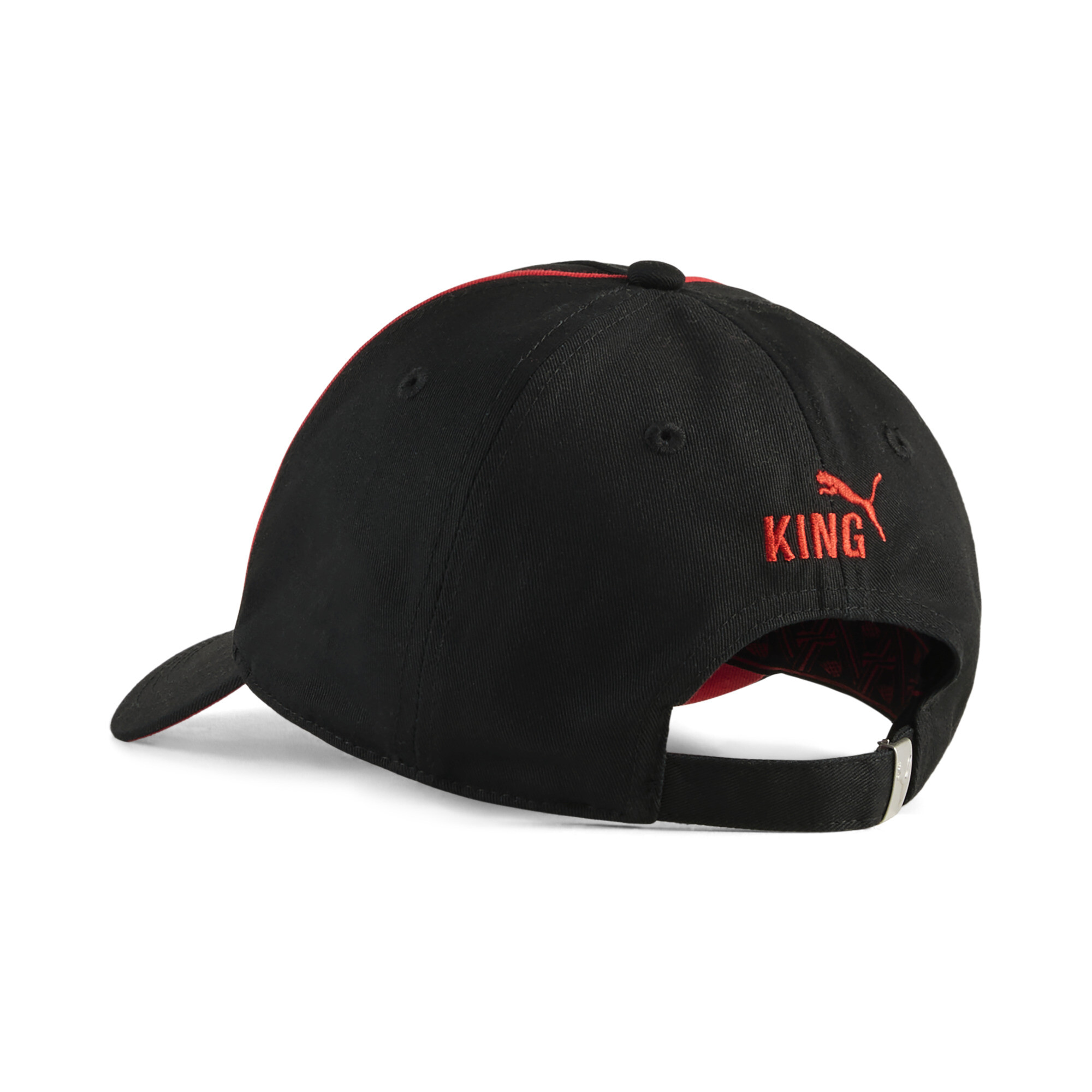 PUMA AC Milan KING-pet, Zwart/Rood thumbnail 2