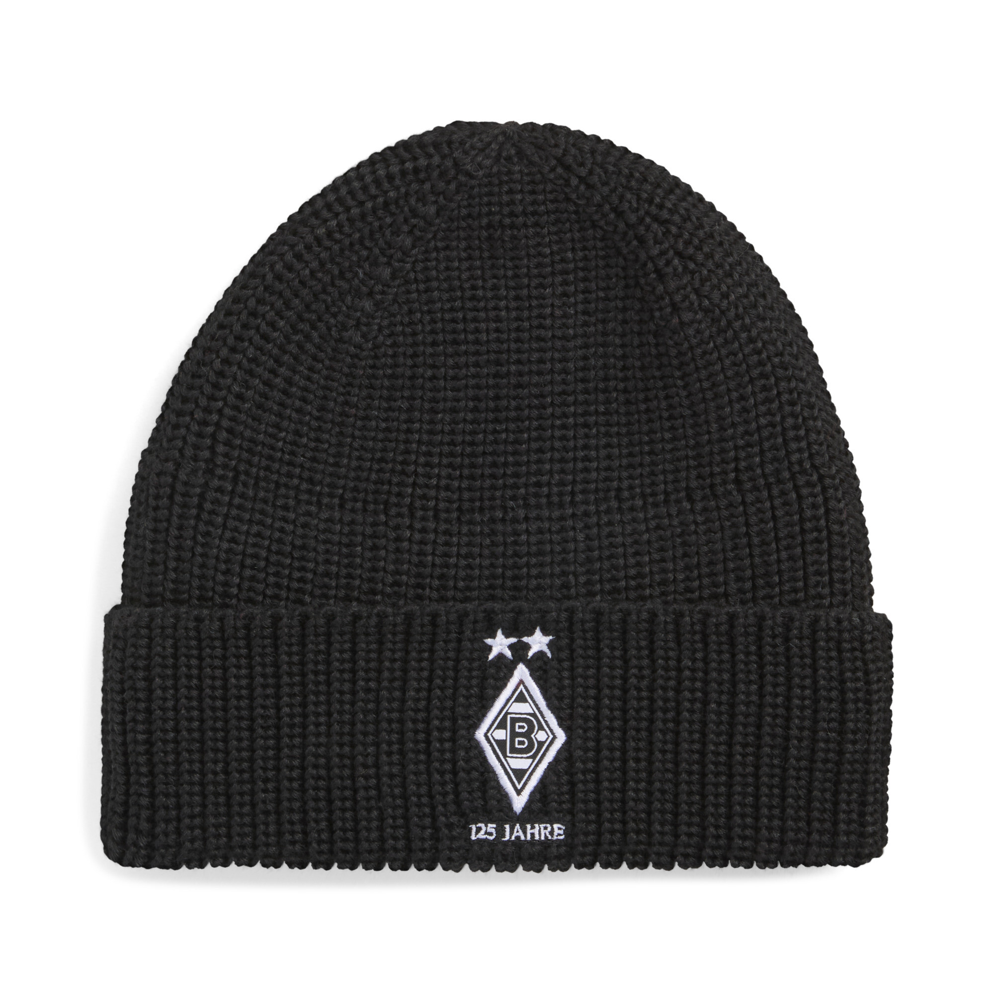 PUMA Borussia MÃ¶nchengladbach Essentials beanie, Zwart/Wit